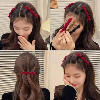 [HCM] Kẹp Tóc Mỏ Vịt Bện Tóc Mái -Giuseppe