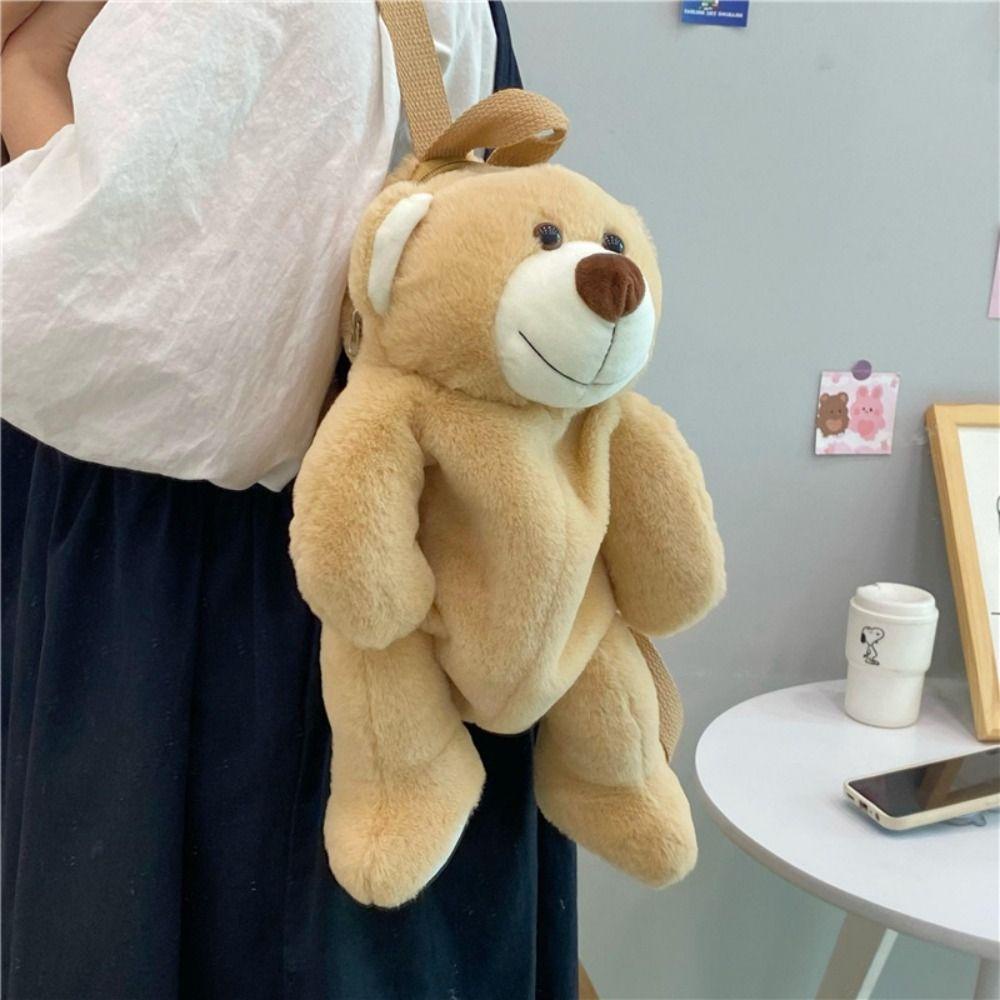Pinou Ba Lô Đi Học Cỡ Lớn Hình Thú Nhồi Bông Hoạt Hình Sáng Tạo Cho Bé