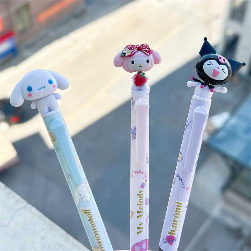 Sanrio Bút Bi Nước Ngòi 0.5mm Hình Búp Bê kuromi