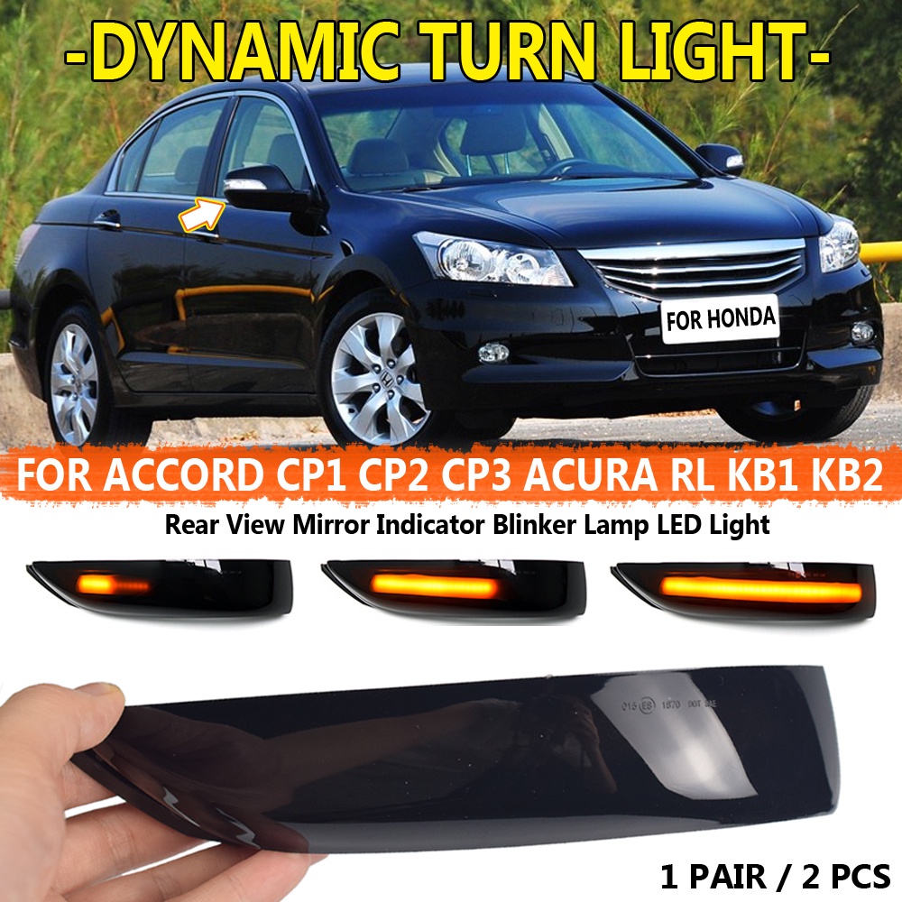 Đèn led Xi Nhan Gắn Gương Chiếu Hậu Cho honda accord cp1 / cp2 / cp3 2008-2013 acura rl  2006-2009