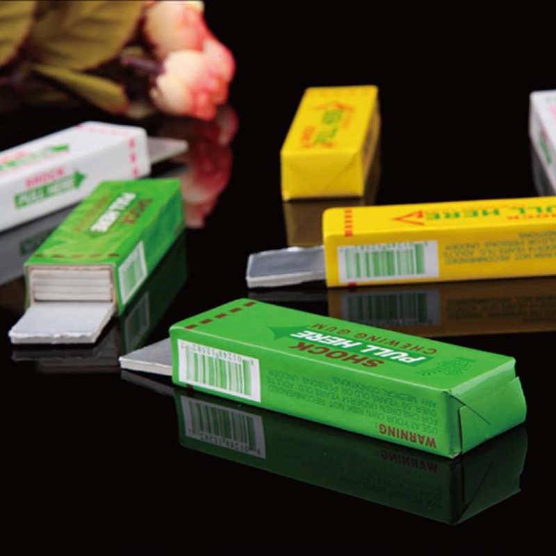 Đồ Chơi Kẹo Cao Su chewing gum Bằng Điện Vui Nhộn Cho halloween