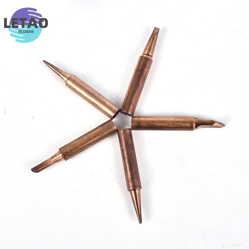 5 đầu hàn sắt 900m-t bằng đồng nguyên chất đầu hàn không chì đầu hàn mới