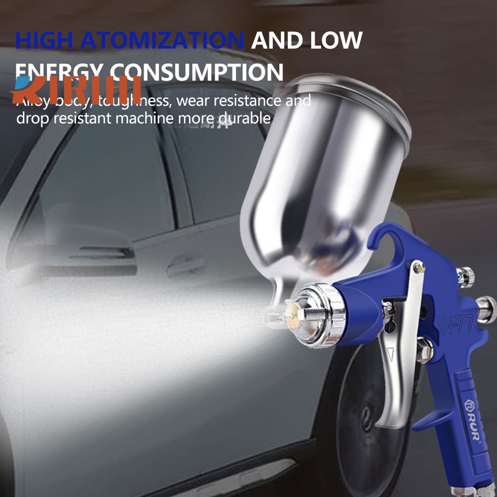 RIRIHI Súng Phun Sơn Chuyên Nghiệp 1.4mm 1.7mm 2.5mm 400cc