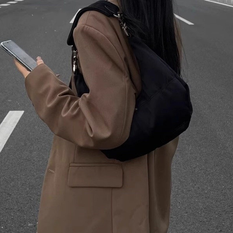 Túi xách đeo vai vải nhung phong cách vintage mã T08