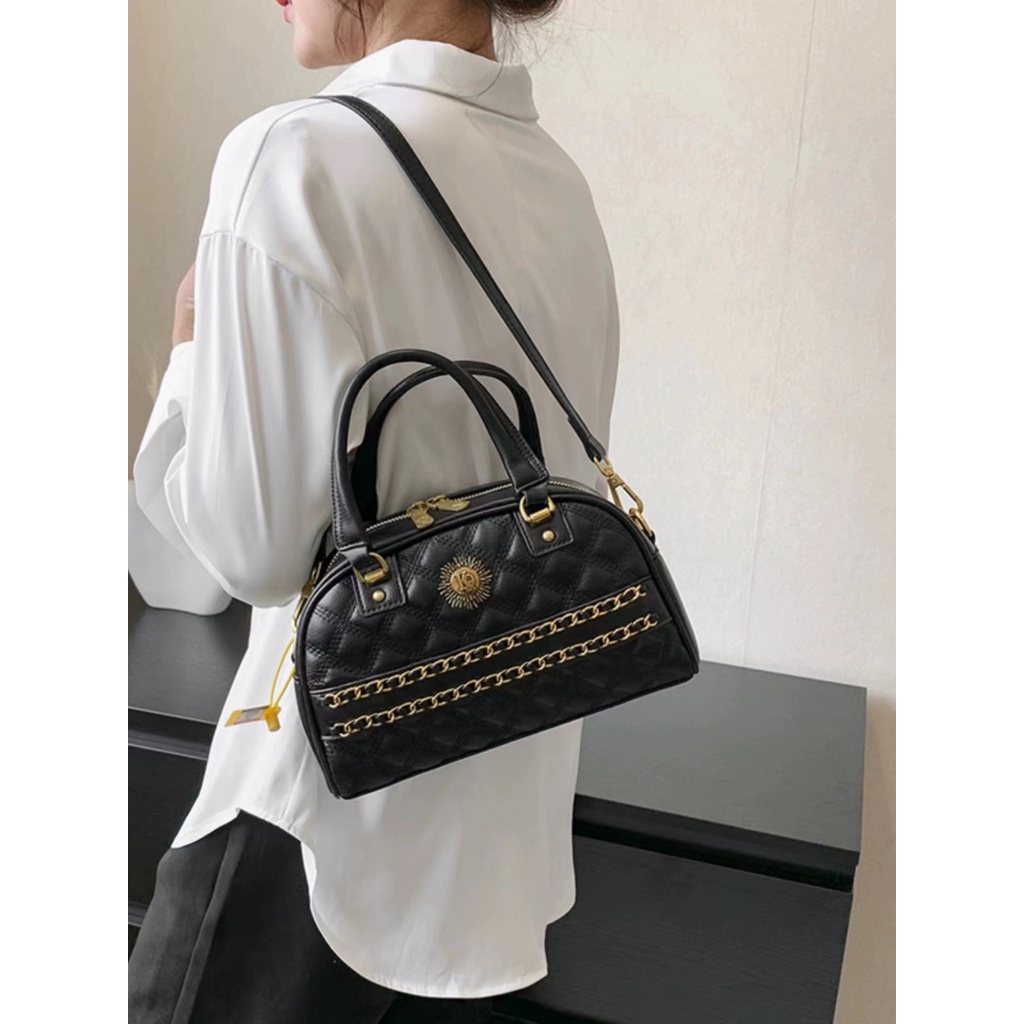 Niche Túi Xách Đeo Vai Hình Vuông Cỡ Nhỏ Đính Kim Cương Giả Thời Trang Mùa Hè Cho Nữ