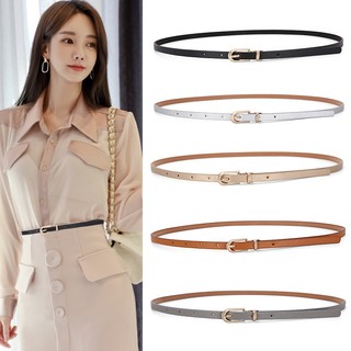 Đai thắt lưng màu trơn thời trang mới cho nam