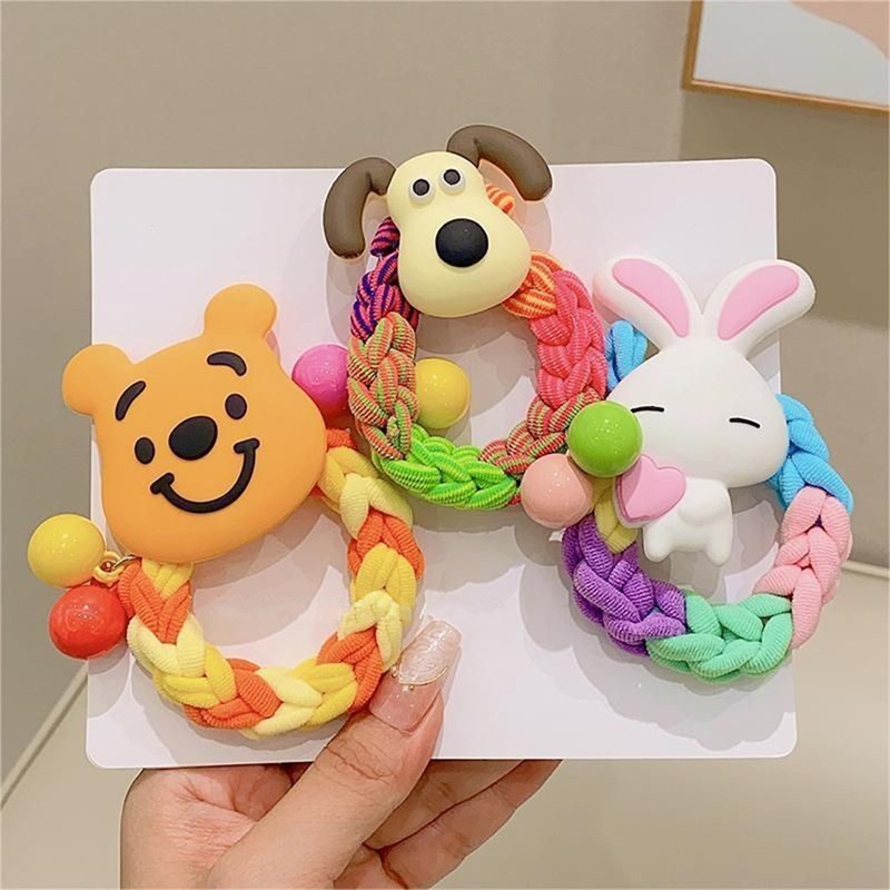 Sanrio Dây Buộc Tóc Cao Su Co Giãn Đáng Yêu Cho Nữ