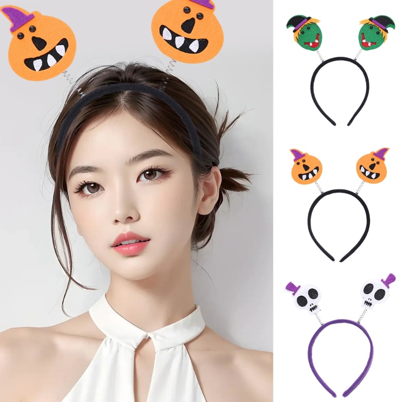 Tình Yêu * Gothic Cánh Đầu Lâu Hình Đầu Lâu Băng Đô Trẻ Em Cosplay Băng Đô Quấn Tóc Trang Trí Tiệc H