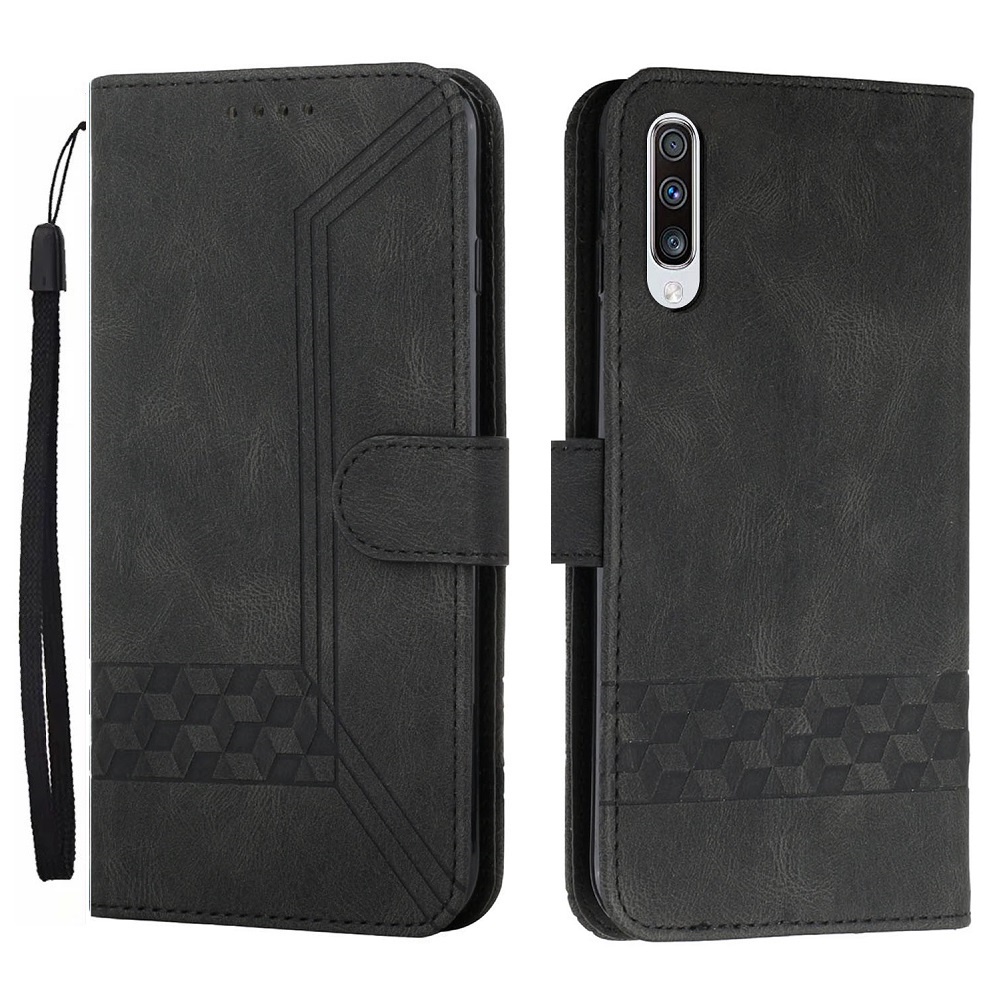 Samsung A50 A70 A51 A71 A50s A31 A30 A30s A20s A11 A10s A10 m11 m10 Bao Da Điện Thoại Kiểu Ví Gập Nam Châm Có Ngăn Thẻ & Dây