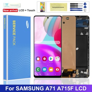 Màn hình điện thoại cho samsung a71 4g a715 a715f lcd thay thế màn hình