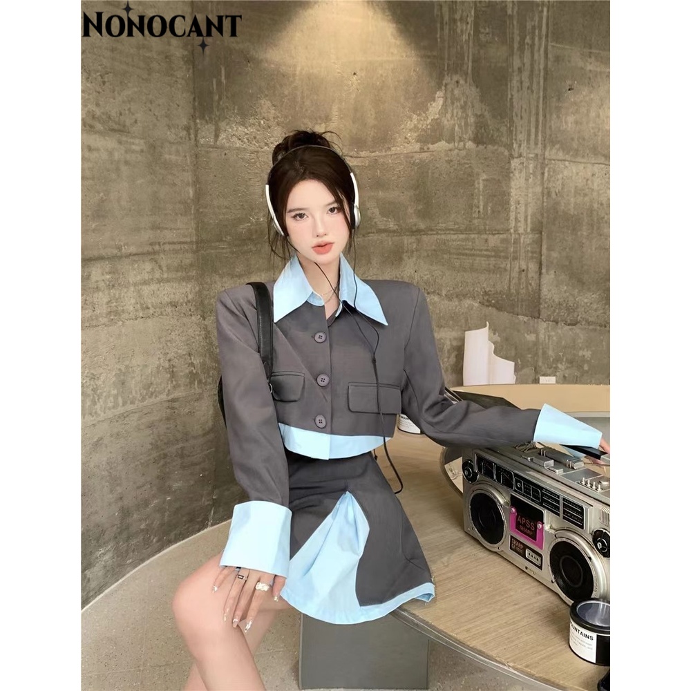 Nonocant áo khoác nữ blazer áo blazer nữ  Popular Chất lượng cao fashionable Phong cách WCS2392XW638Z230921