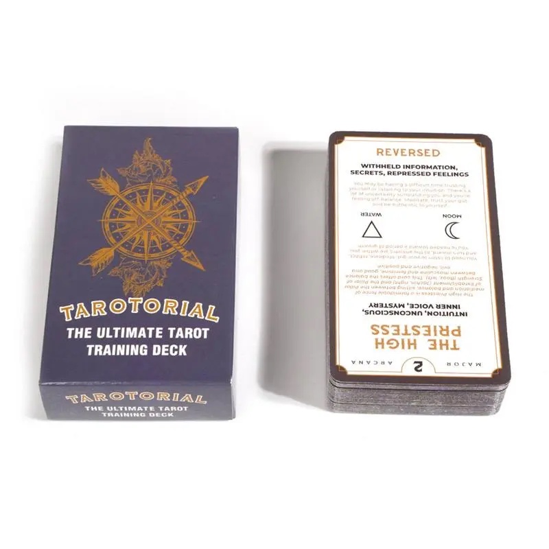 The Ultimate Tarot Training Deck Oracle Card 78pcs Fate Divination Tarot Cards