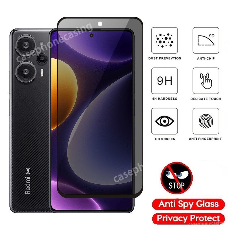 XIAOMI Kính Cường Lực Chống Nhìn Trộm Bảo Vệ Màn Hình Cho redmi note 12 turbo 12 turbo note12 note 1