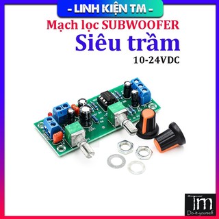 Mạch chỉnh âm sắc loa siêu trầm subwoofer