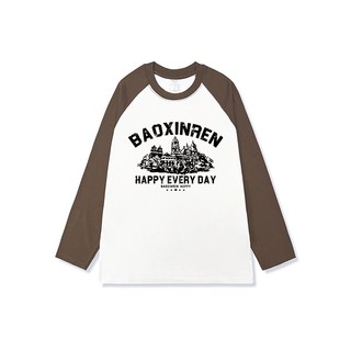 NRVP Áo Thun 100% cotton Tay Dài Dáng Rộng Mẫu Mới 2024 Phong Cách Hàn Quốc Dành Cho Nữ