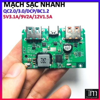 Mạch Sạc Dự Phòng Sạc Nhanh QC3.0 SW6124 Có PD