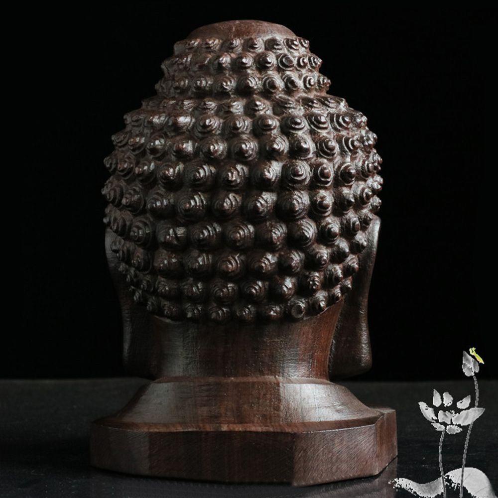 Tượng phật Thích Ca Mâu Ni Ấn Độ bằng gỗ kích thước 6cm dùng trang trí