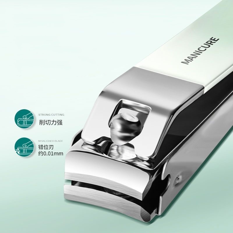 Bộ Kềm Cắt Móng Tay / Móng Chân Bằng Thép Không Gỉ Chống Văng Chuyên Nghiệp
