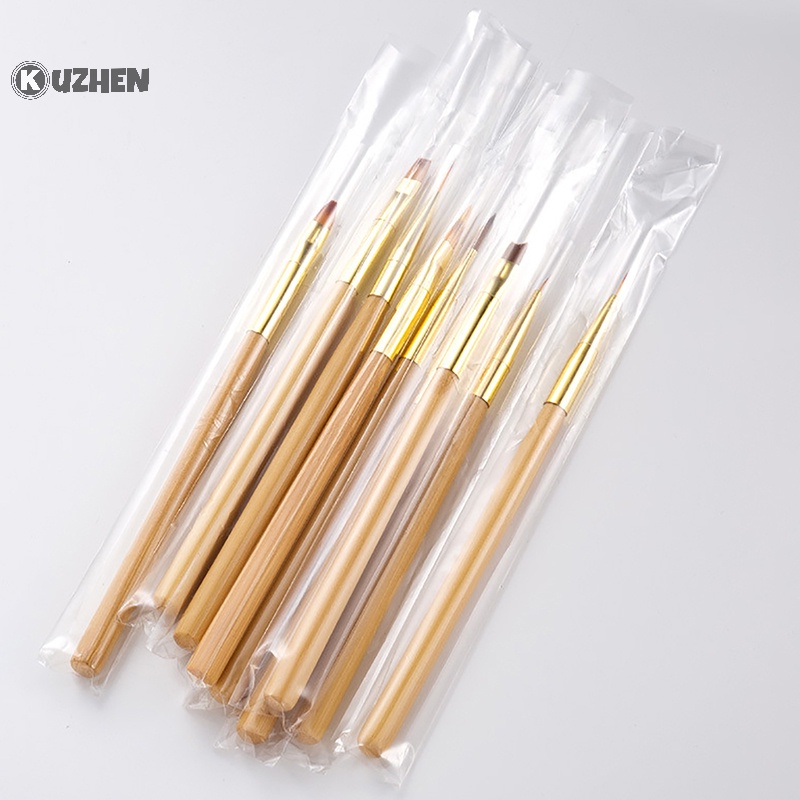 Cọ Sơn Móng Tay Bằng gel uv Họa Tiết Kẻ Sọc diy