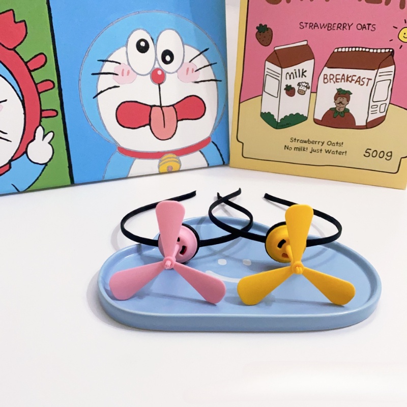 Doraemon Băng Đô Cài Tóc Hình Chuồn Chuồn Bằng Tre Cho Bé