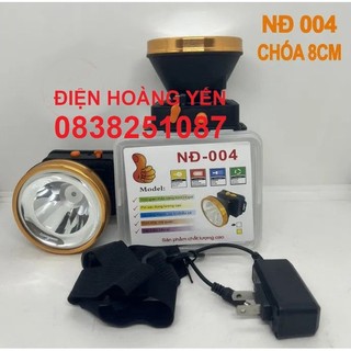 Đèn pin đội đầu led nđ 004 – nđ a3 chóa đèn 8cm