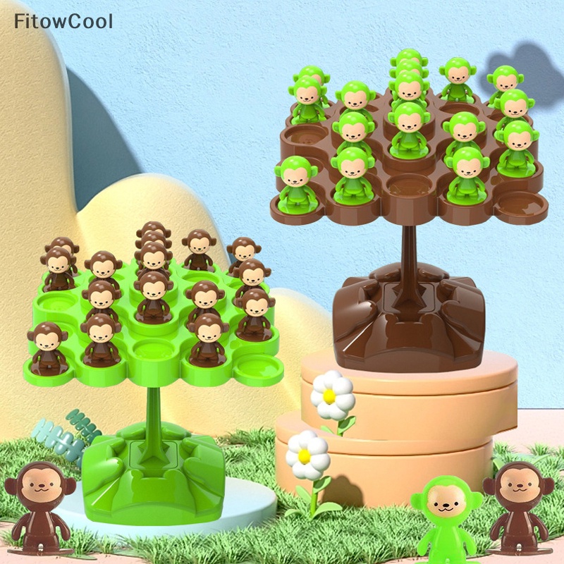 Fcvn Bộ Trò Chơi Gia Đình Khỉ Cân Bằng pinata mini Làm Quà Tặng Sinh Nhật Cho Bé Sơ Sinh qdd