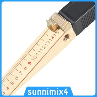 Thước đo lường hình nêm có công cụ đo lường cảm giác để đo lường kỹ thuật