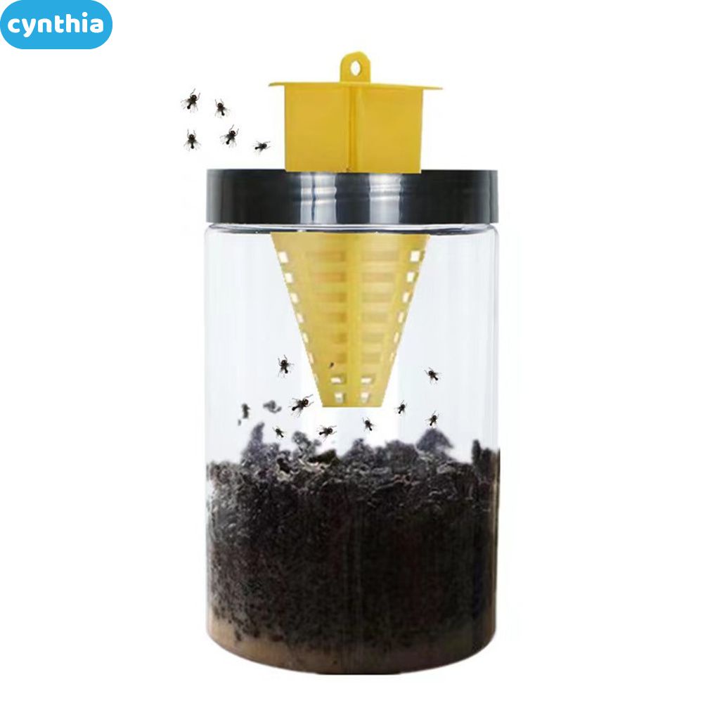 Trái Cây Bẫy Ruồi Sát Thủ Nhựa Drosophila Bẫy Bắt Ruồi Gây Hại Kiểm Soát Côn Trùng Bẫy Ong Ngoài Trời Bẫy Ruồi Dụng Cụ Làm Vườn cyn