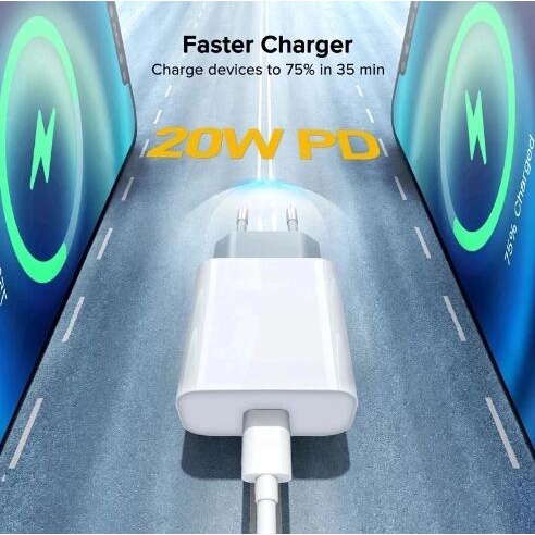 XIAOMI Bộ 5 Cáp Sạc Nhanh 20w pd 30w Cho iphone 14 13 12 11 pro max xs xr x8 + type c