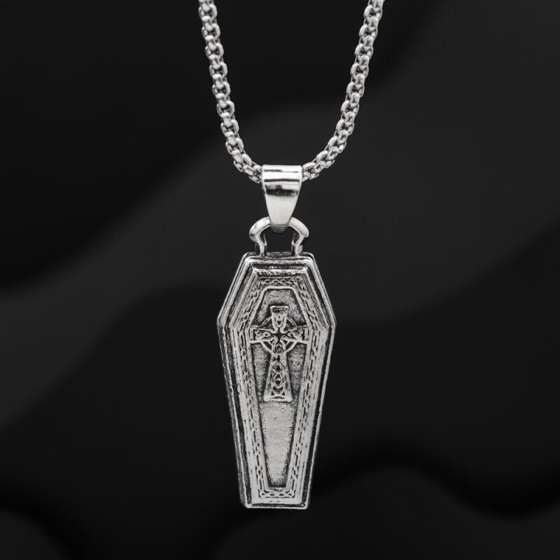 Vòng cổ Mặt Thánh Giá Thời Trang hip hop punk Cổ Điển Dành Cho Nam