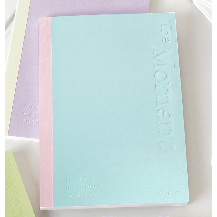 Sổ Note For The Moment Màu Pastel Dùng Để Ghi Chú, LàmLàm Bullet Journal