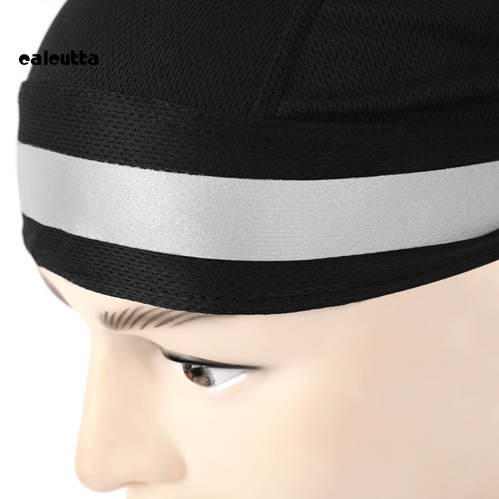 Khăn Trùm Đầu Thể Thao bandana Dây Đai Phản Quang Thoáng Khí Mềm Thấm Hút Mồ Hôi Thoáng Khí Cho Chạy Bộ Và Cưỡi Ngựa Nam Á Á Á Ánh Kim