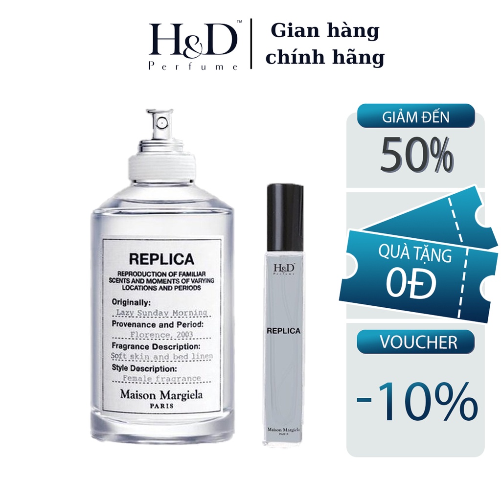 Nước hoa Unisex Replica Lazy Sunday Morning EDT Maison Margiela HD Perfume
