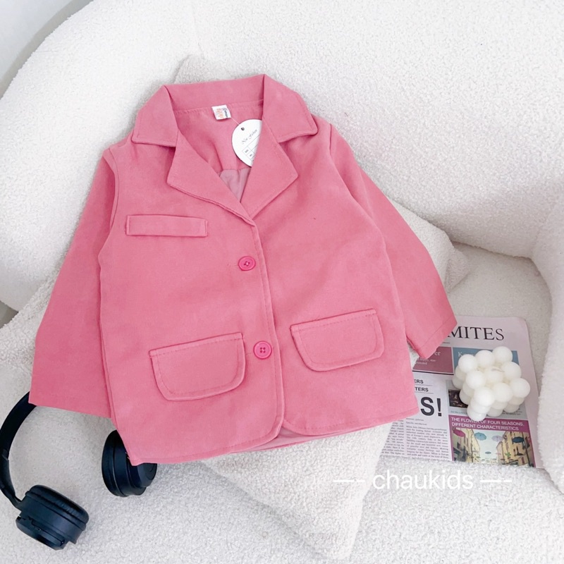 Áo vest blazer thu-đông cho bé