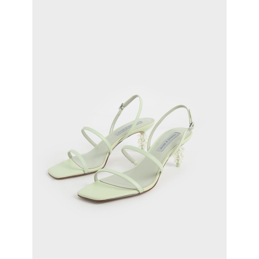 Giày cao gót CNK gót đính cườm CK1-60580204