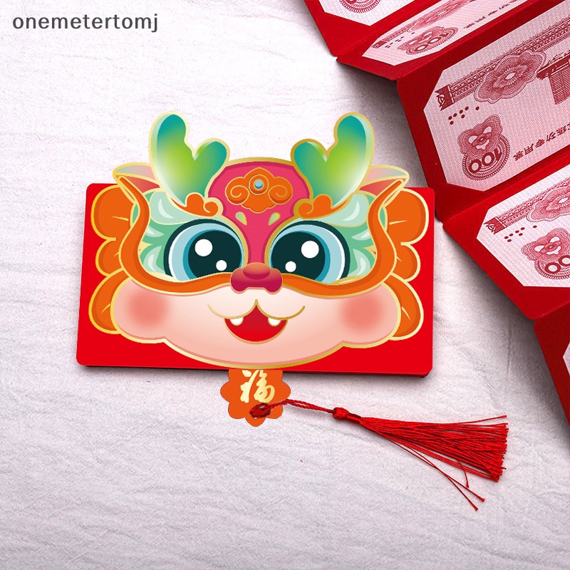 Bao Lì Xì Năm Mới Hình Rồng 2024 10slots Phong Cách Trung Hoa