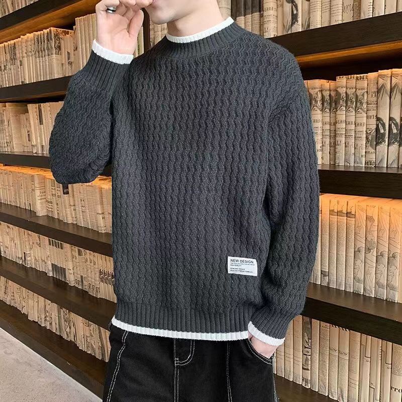 Áo sweater Dệt Kim Thời Trang Thu Đông Cho Nam Giới