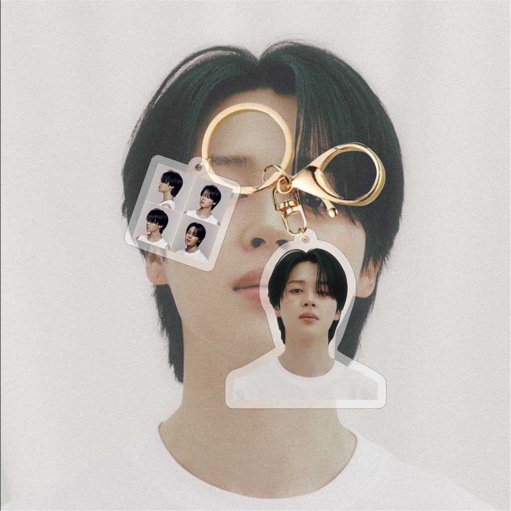 Móc Khóa acrylic Hình bts jimin