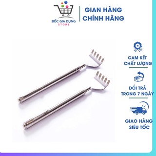 Cây Gãi Lưng Inox Kéo Dài Rút Gọn 50Cm - Tay Dụng Cụ Đồ Gãi Ngứa Siêu Đỉnh