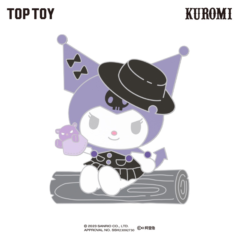 Sanrio kuromi Waswolf kill series Huy Hiệu Siêu Dễ Thương Sáng Tạo Làm Quà Tặng Cho Bé Trai Và Bé Gái
