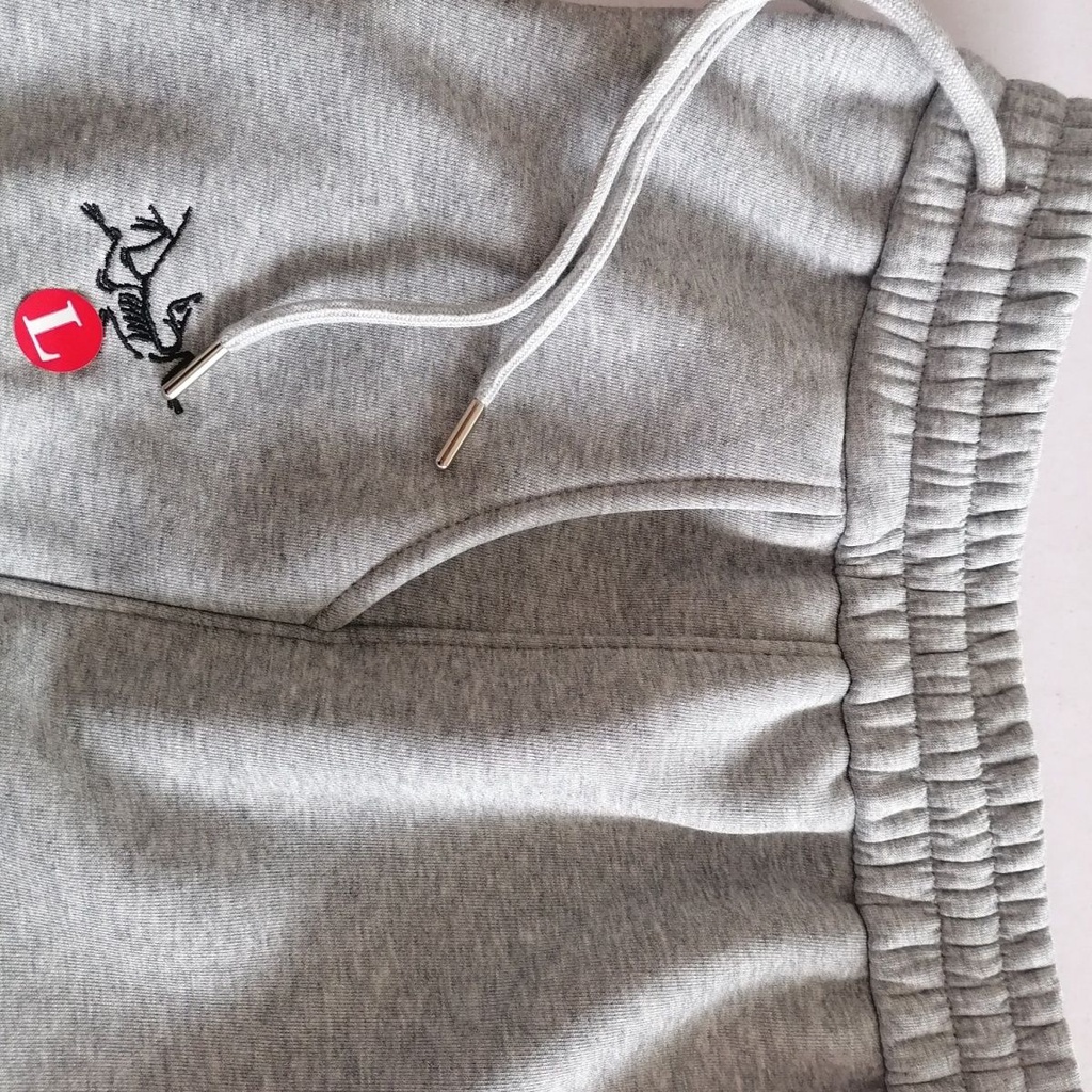 4ELS ARC'TERYX new sports fleece-lined thickened Ogilvy fleece drawstring fashion couple classic design sweatpants autumn and winter