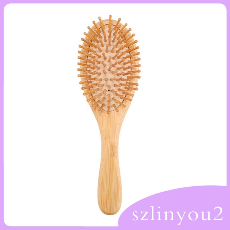 Lược Chải Tóc Bằng Tre Mát Xa Da Đầu Dành Cho Nam Và Nữ