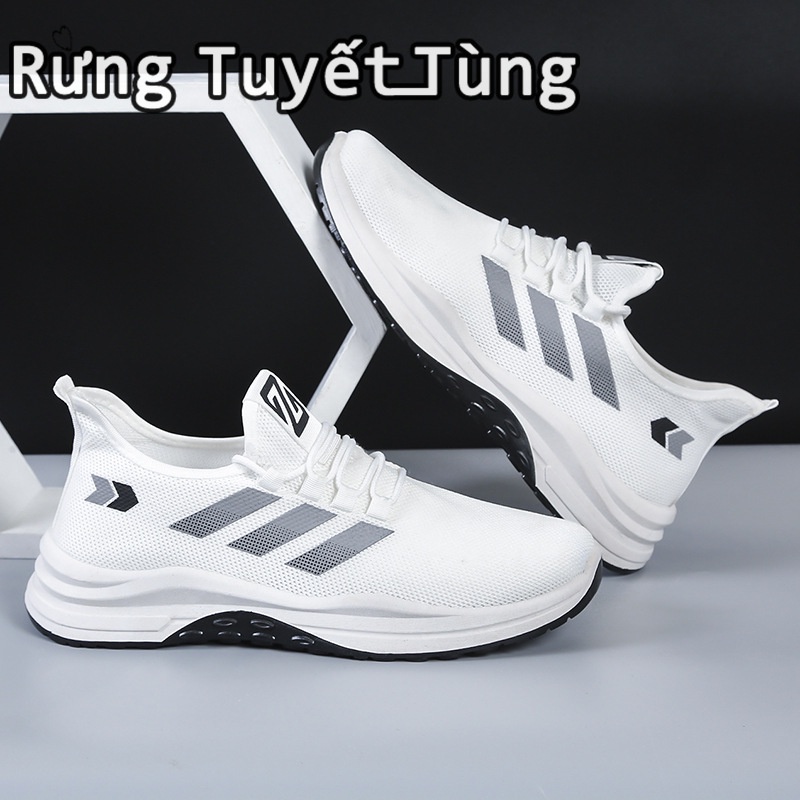 Giày thể thao SHANMUSENLIN có dây buộc thoáng khí mới dành cho nam
