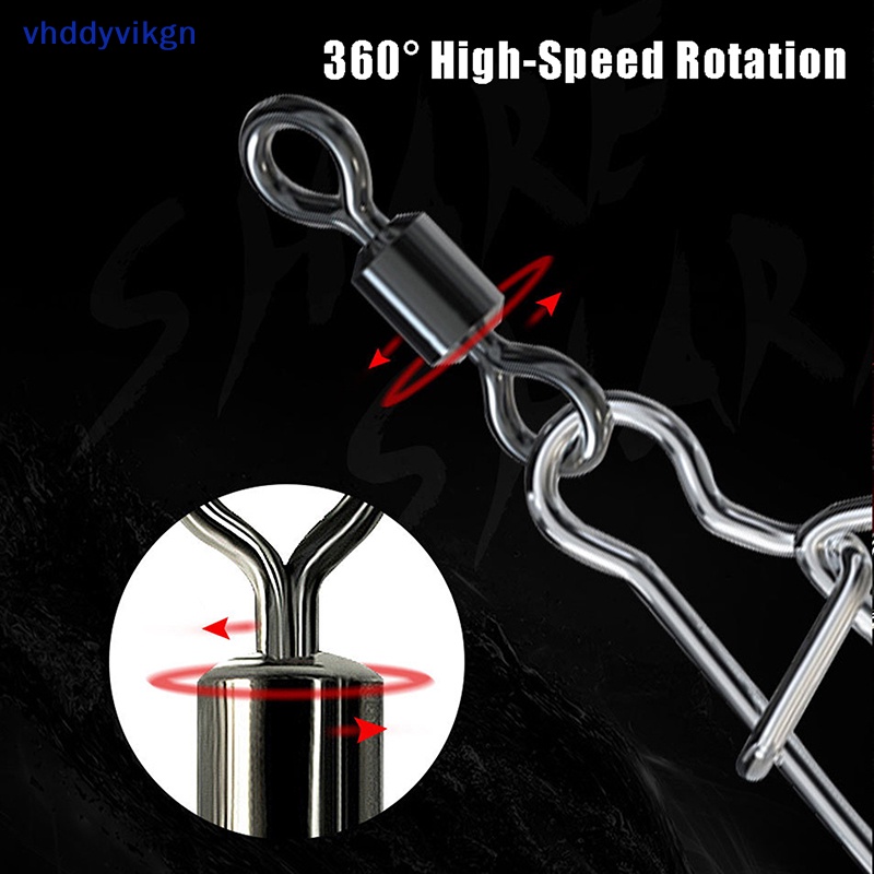 Vhdd Móc Nối Câu Cá Bằng Thép Không Gỉ Xoay Được vn