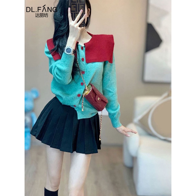 Màu Sắc Áo Khoác cardigan Dáng Ôm Màu Sáng Phong Cách Hàn Quốc Thời Trang Thu Đông 2023 Cho Nữ