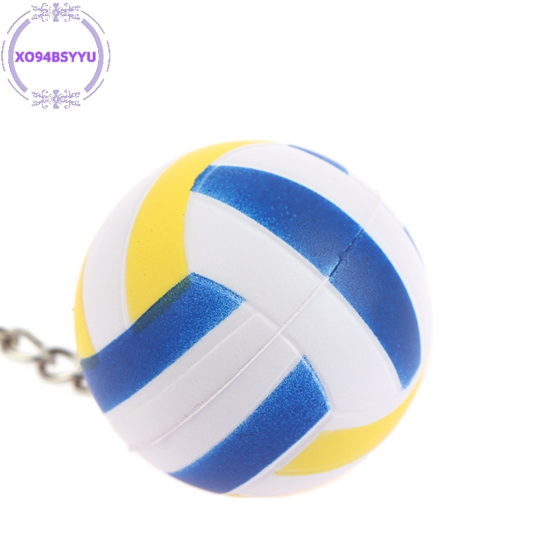 Xo94bsyu Móc Khóa Hình Quả Bóng Chuyền Thể Thao vn