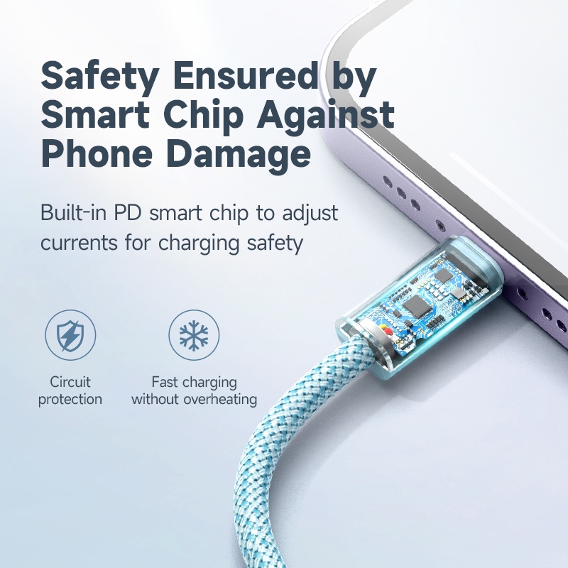 Cáp sạc nhanh Romoss CB1734 dài 1m chất lượng cao