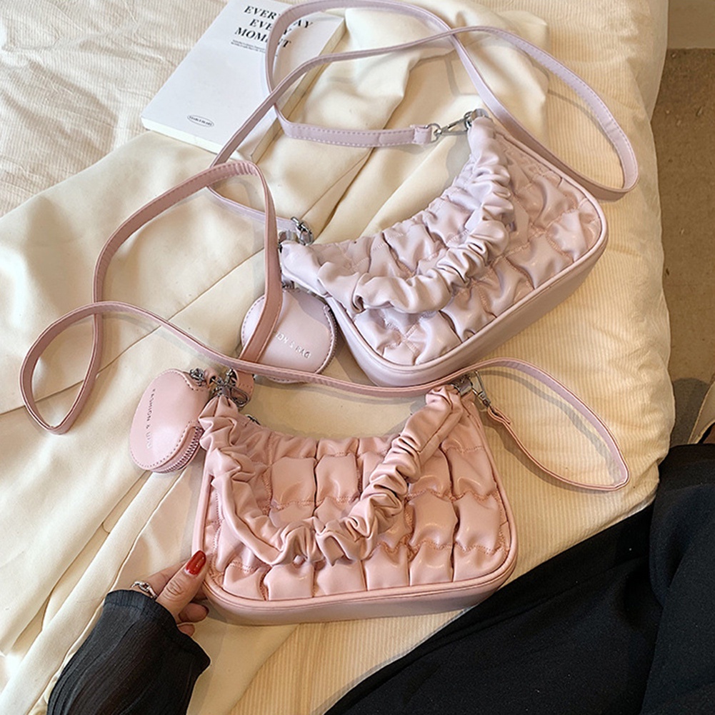 Túi Xách Da pu Đeo Chéo Thời Trang Hàn Quốc 2023 Cho Nữ