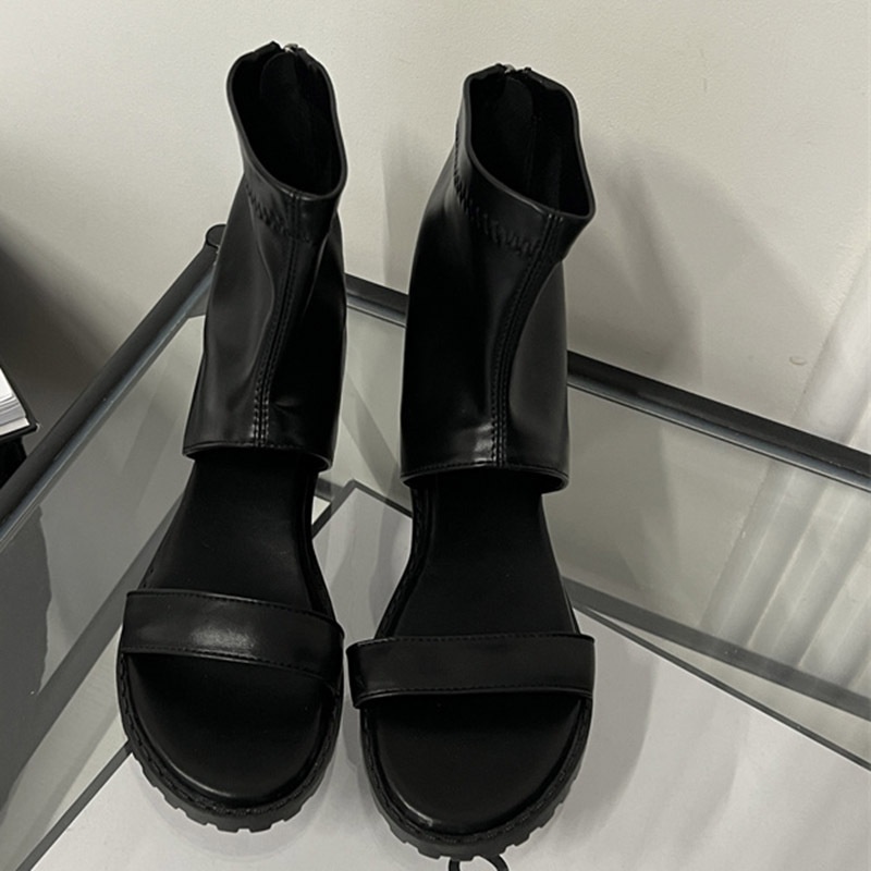 Sandal Hở Ngón Phong Cách roman Thời Trang Mới 2023 Cho Nữ Je8