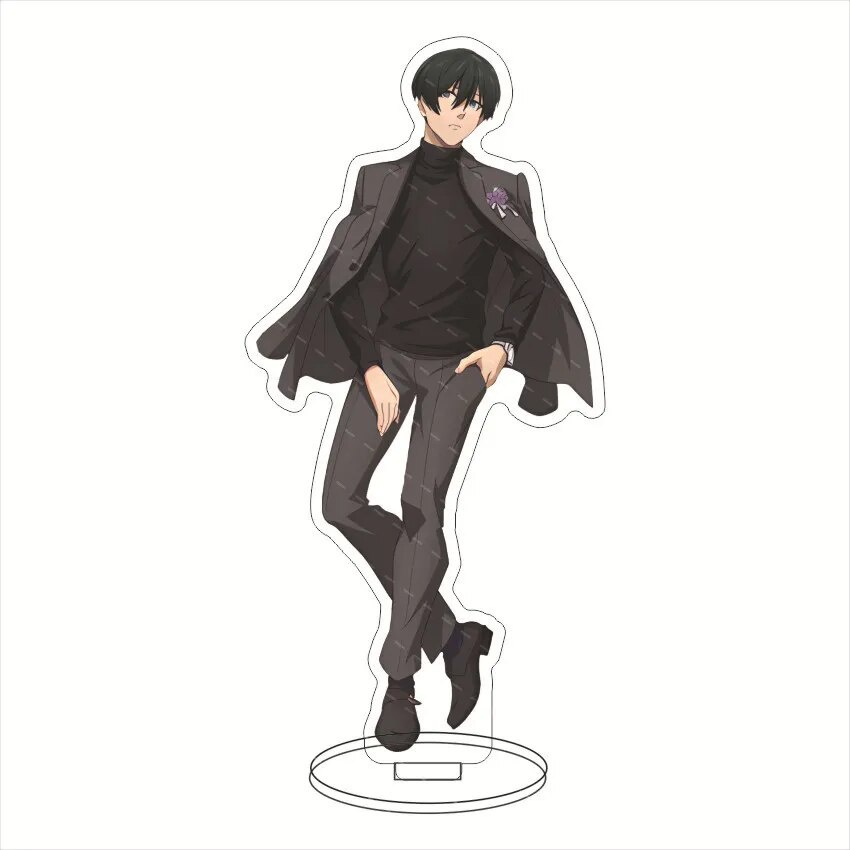 Mô hình Standee Anime BLUE LOCK Rin Itoshi Acrylic Seishiro Nagi Chigiri Hyoma Phụ kiện trang trí để bàn góc học tập